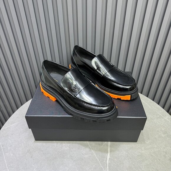 AMIRI MA SLIP ON ORANGE LOAFER - Picture 4 of 8